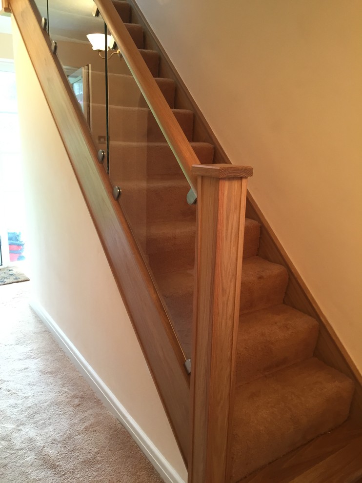 Refurbishment Glass with Brackets