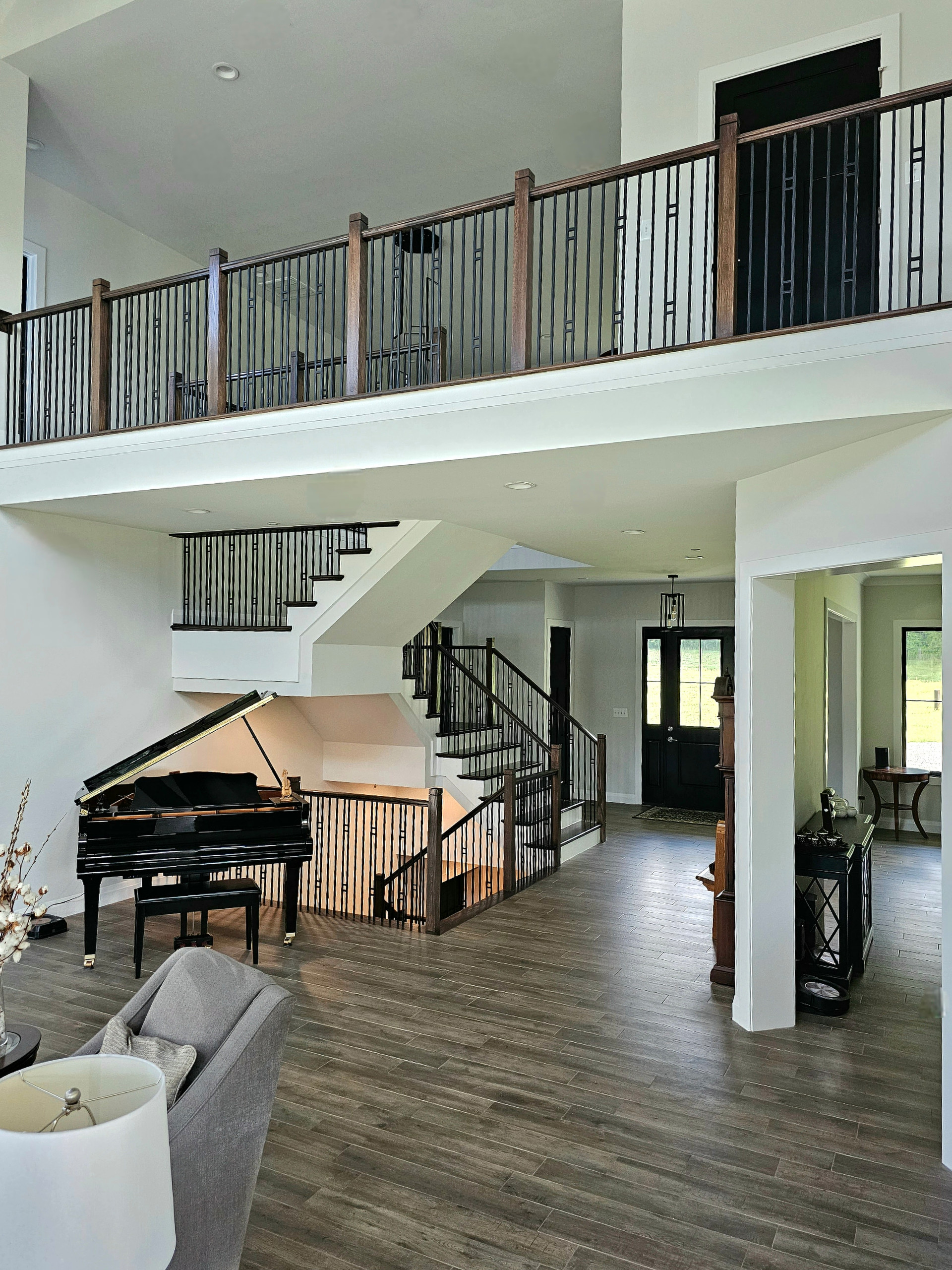 109_Impressive Floating Staircase in Countryside Retreat, Upper Marlboro, MD