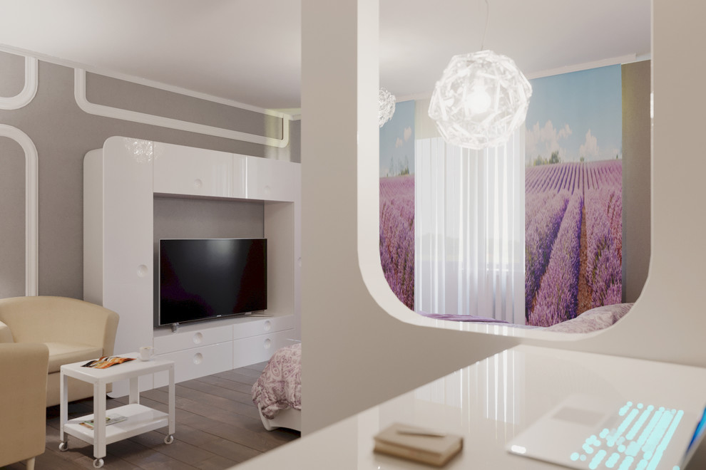 лавандовая спальня