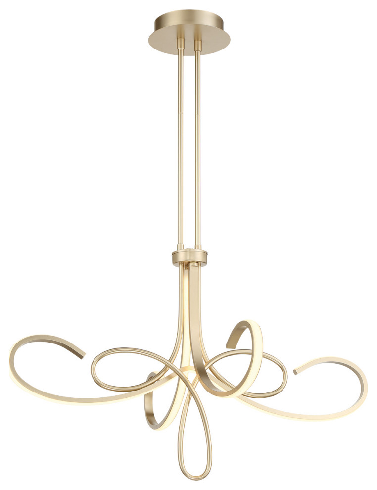 Astor - By Robin Baron LED Chandelier in Sable Bronze Patina