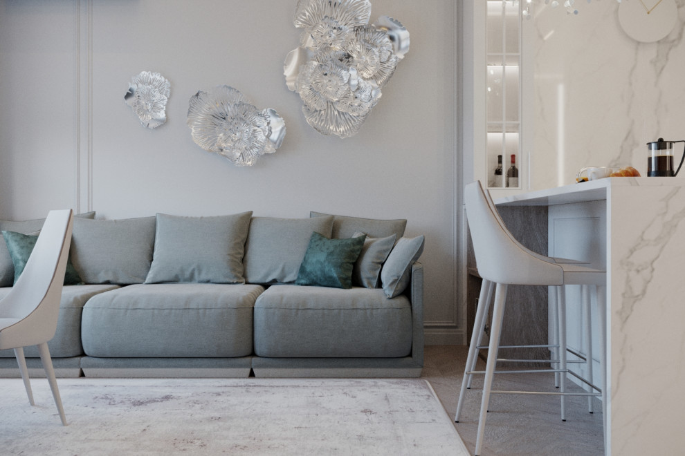 Квартира в современной классике ЖК Сердце столицы