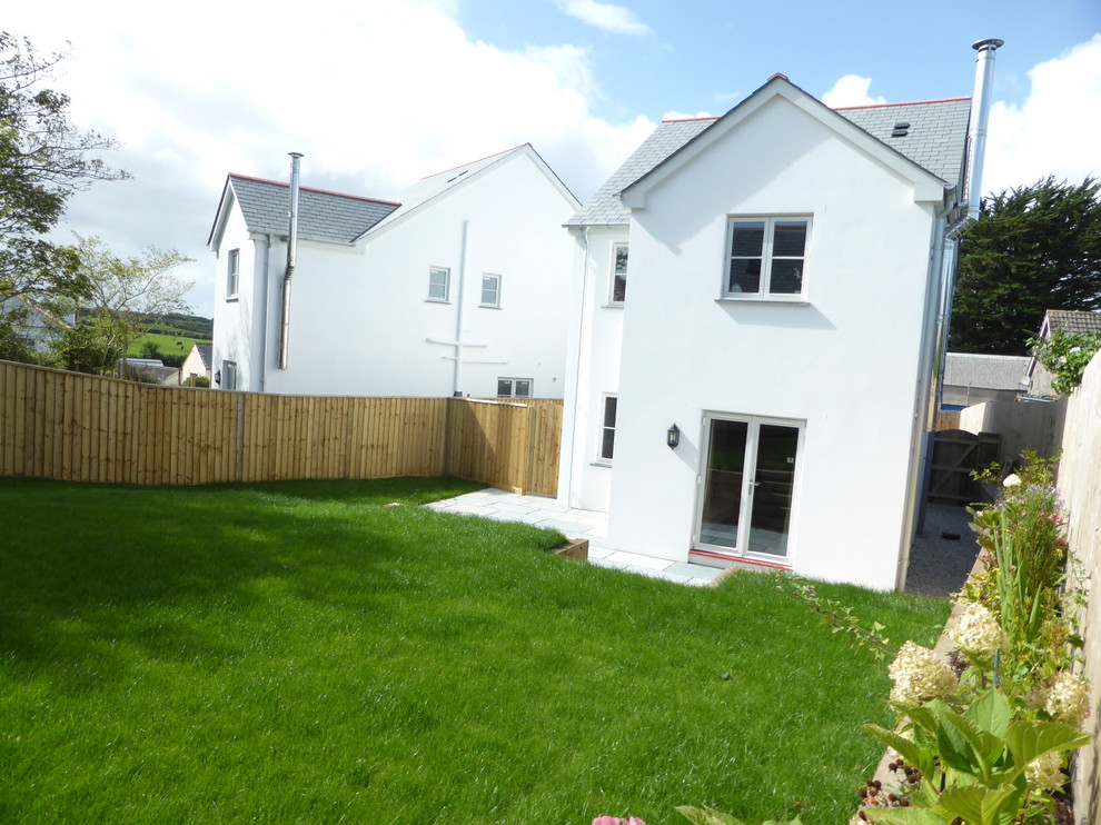 This is an example of a transitional exterior in Cornwall.