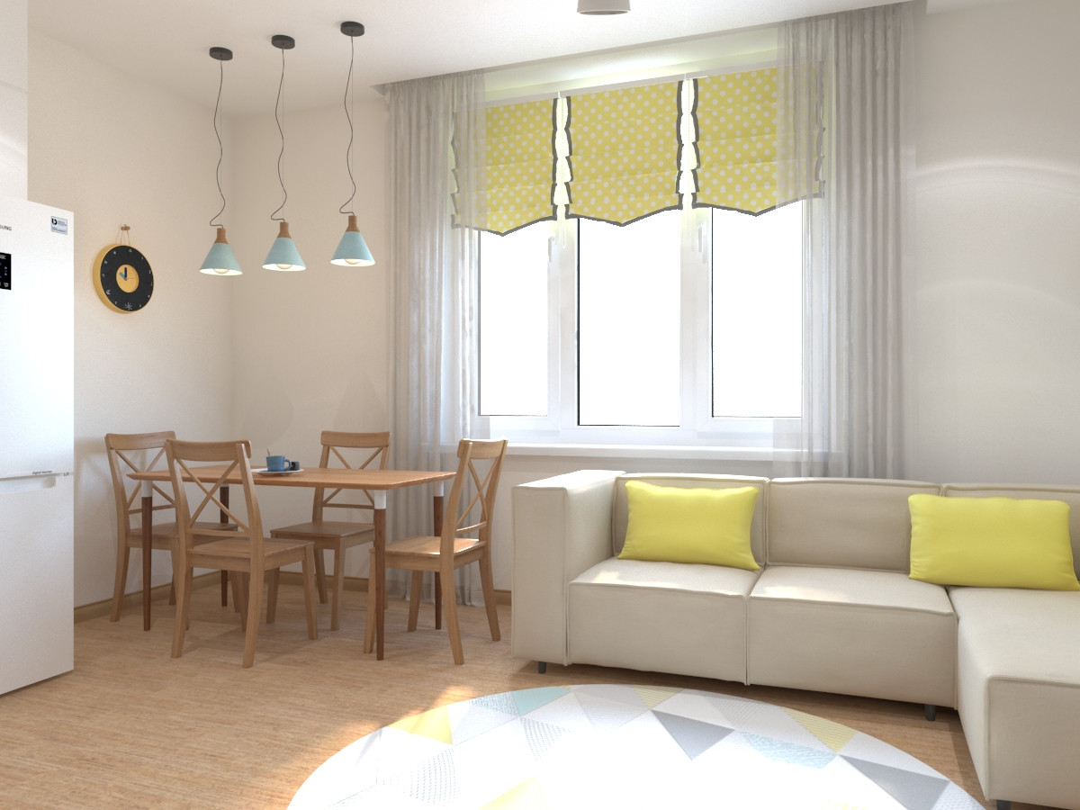 Проект квартиры в скандинавском стиле