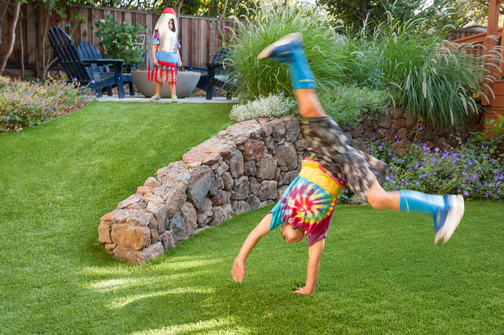 Family Friendly in Piedmont - Traditional - Landscape - San Francisco ...