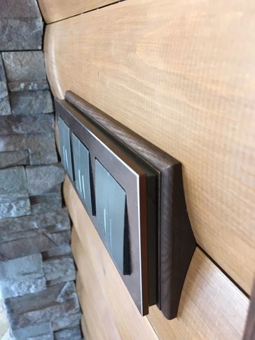 Электрика на блок-хаусе