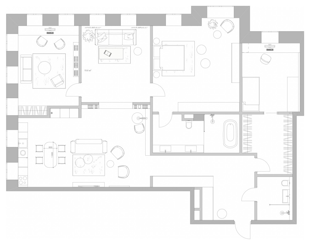 Квартира в Клубном доме Обыденский №1