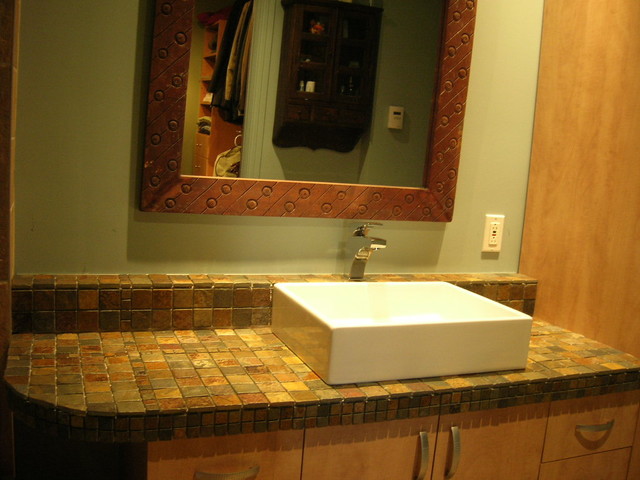 Studio NOO Design mediterranean-bathroom