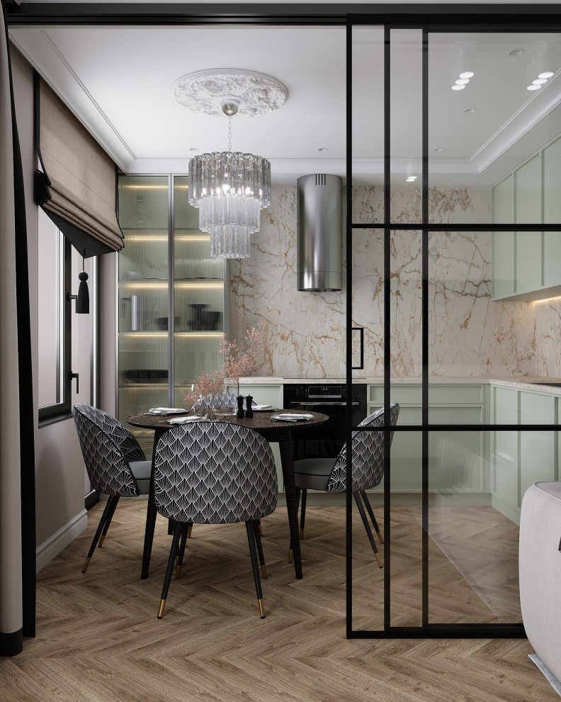 Дизайн проект Кухни-гостинной