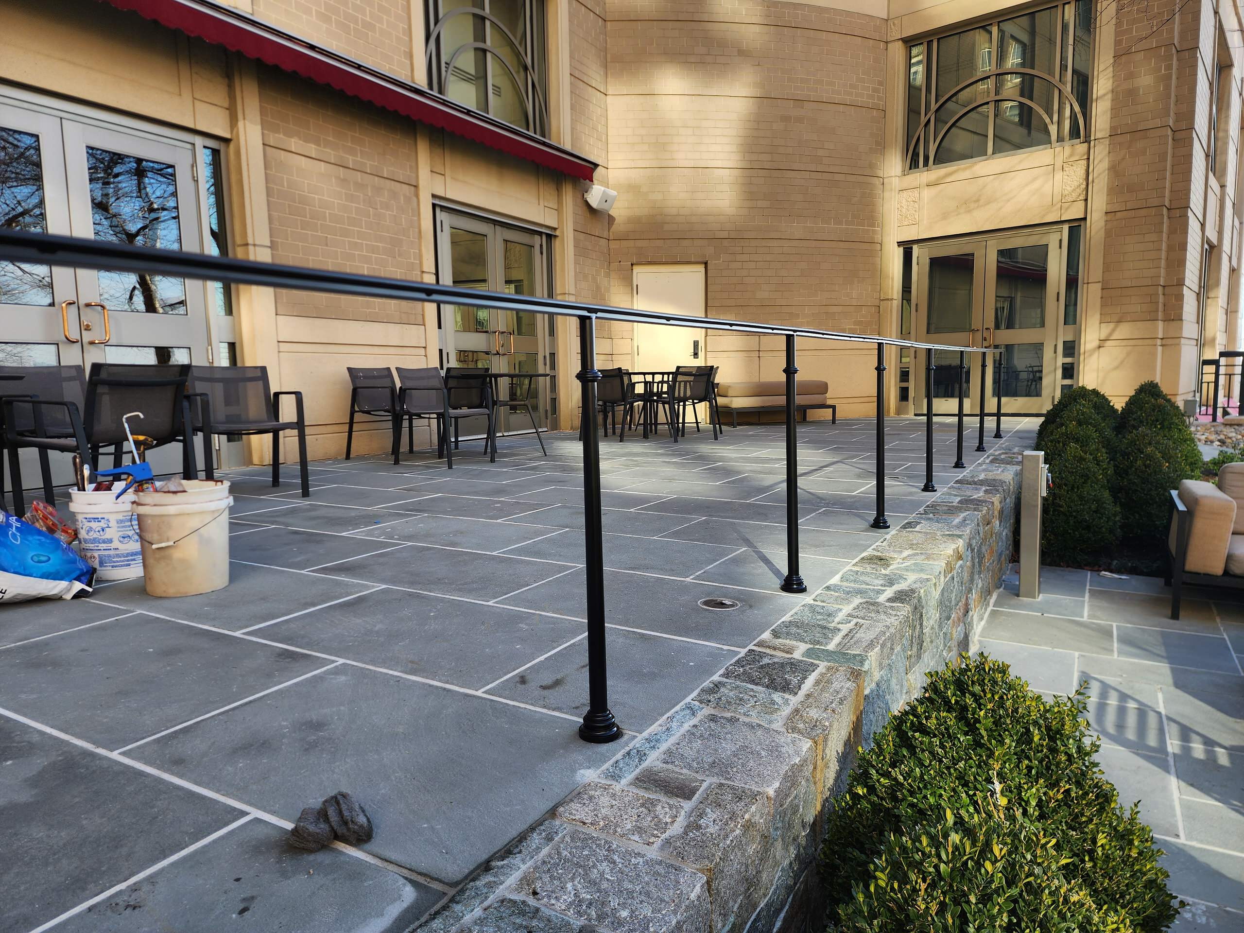 HANDRAILS. WASHINGTON DC HOTEL