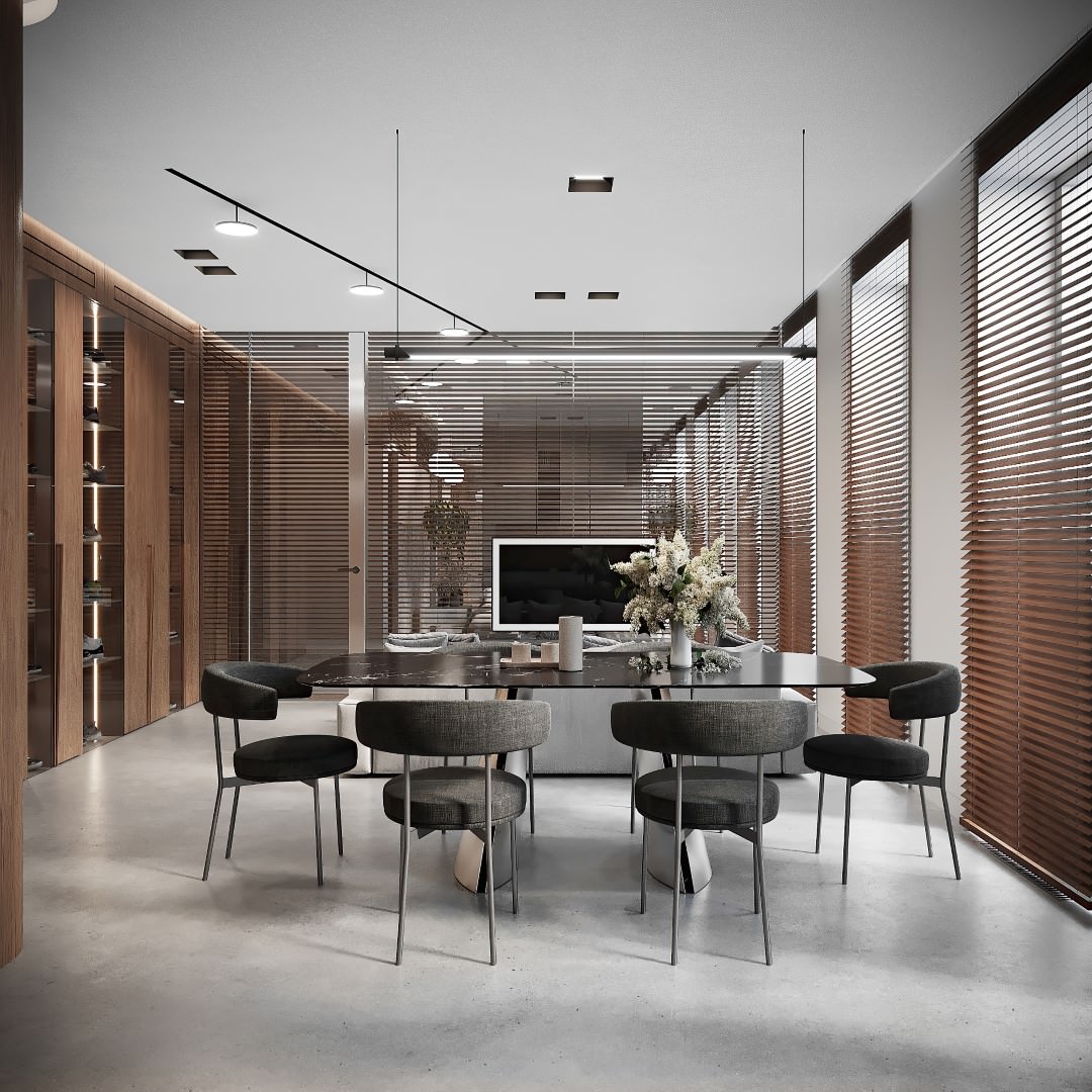 Квартира для молодого человека в современном стиле.