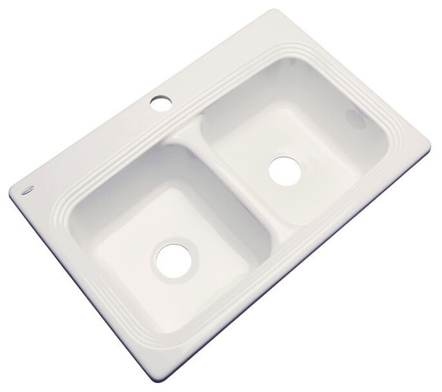 Baywood 1 Hole Kitchen Sink Contemporary Kitchen Sinks By