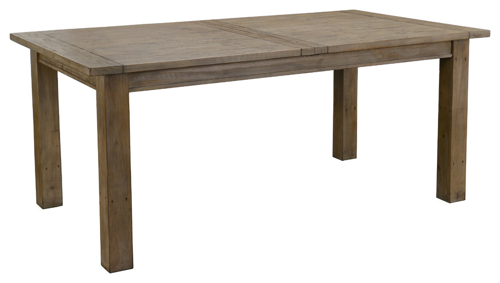 Driftwood Reclaimed Pine 94" Extension Dining Table by Kosas Home -  Transitional - Dining Tables - by HedgeApple | Houzz