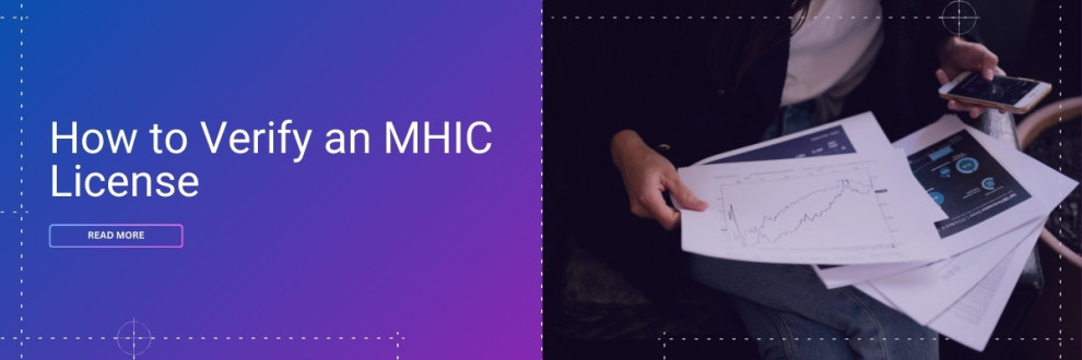 How to Verify an MHIC License