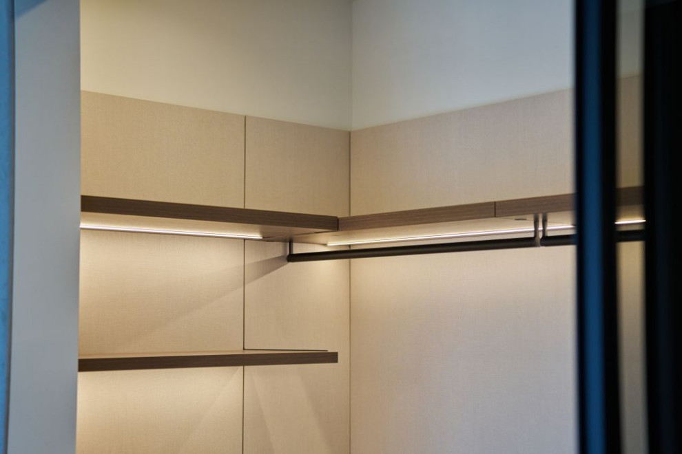 Гардеробная система APPERIA с подсветкой полок