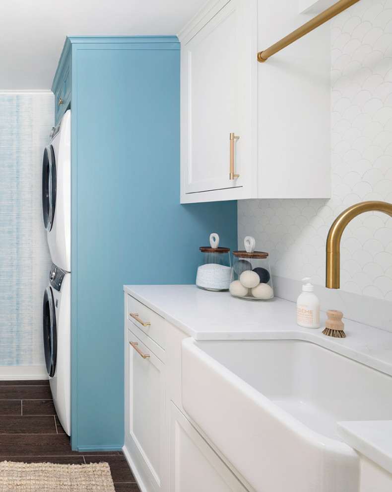 Laundry Room - Beach Style - Laundry Room - New York - by Studio Em ...