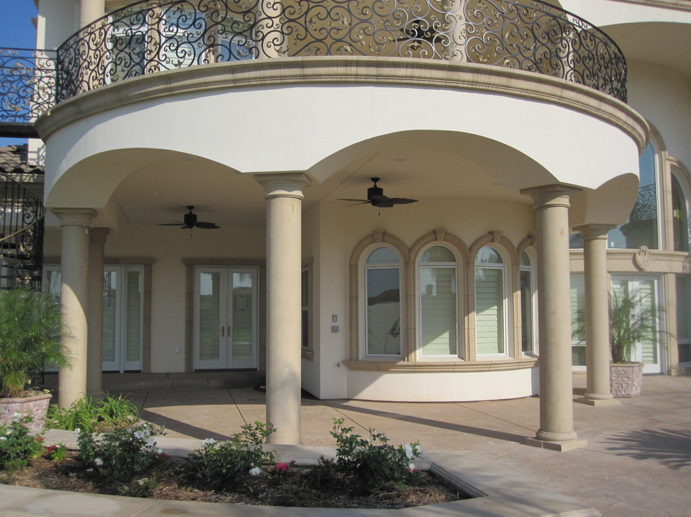 This is an example of a mediterranean exterior in Los Angeles.