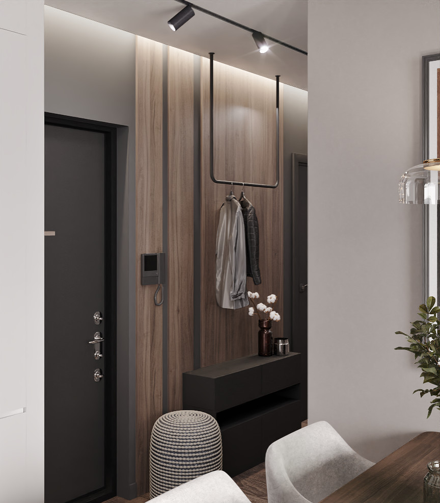 Дизайн-проект квартиры для молодой семьи в г. Москва