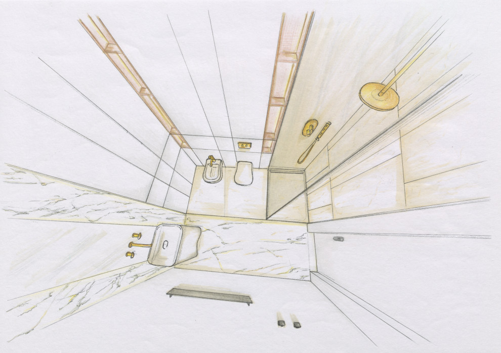 Secret Place. Эскизный проект (ручная подача)