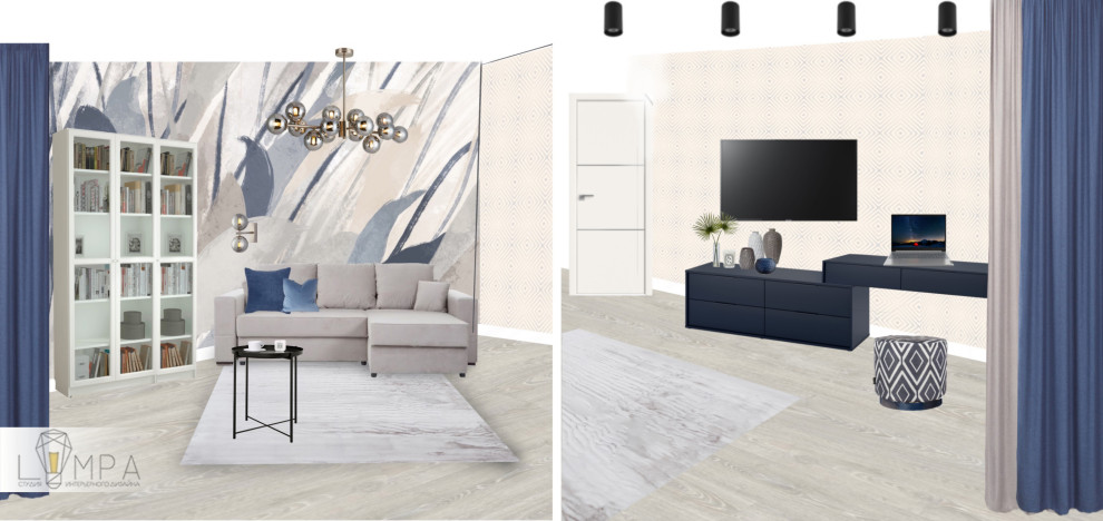 Концепт трехкомнатной квартиры в ЖК Дом на Блюхера