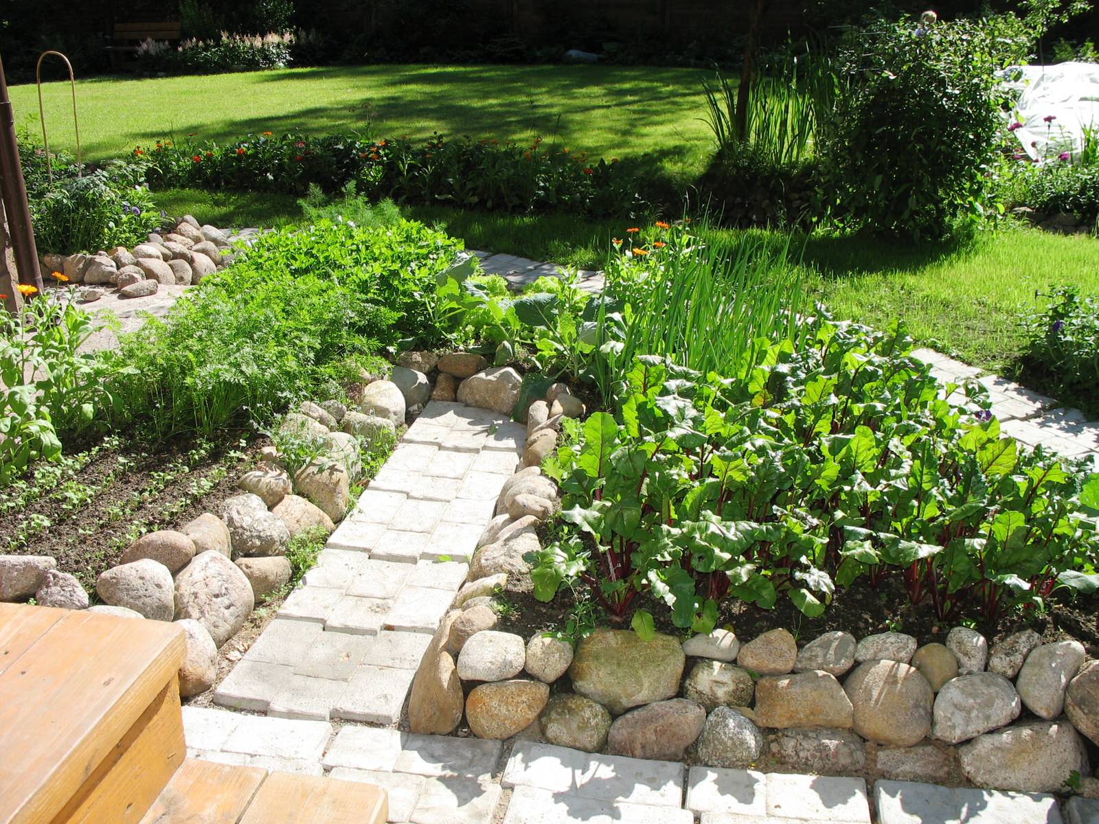 Ландшафт в природном стиле