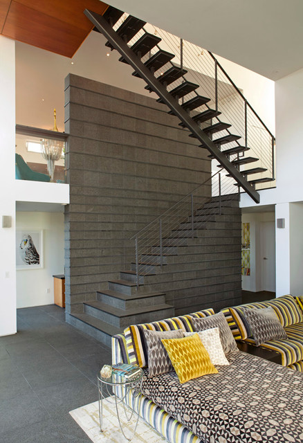 San Diego Remodel modern-treppen