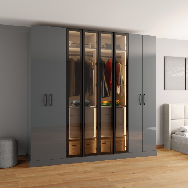 Pi Acrylic Modern Wardrobe DC Metro by Pi and More LLC