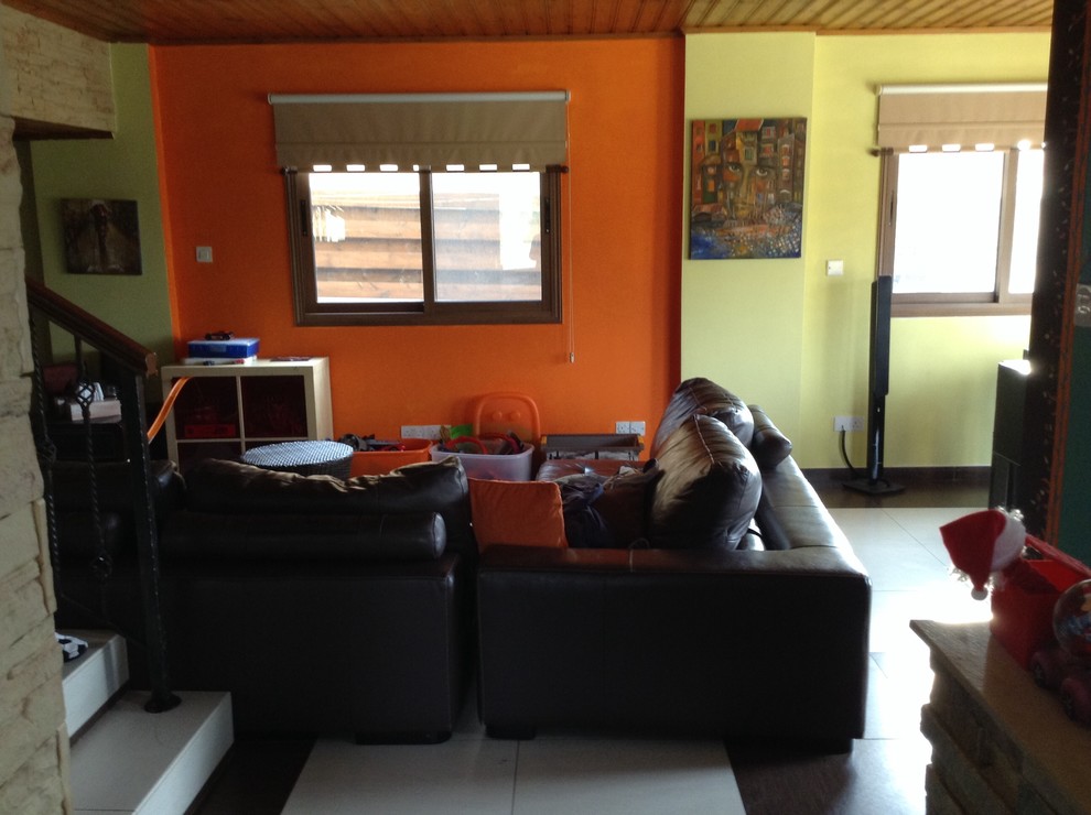 How can I change the colors to make my house look bigger and brighter?