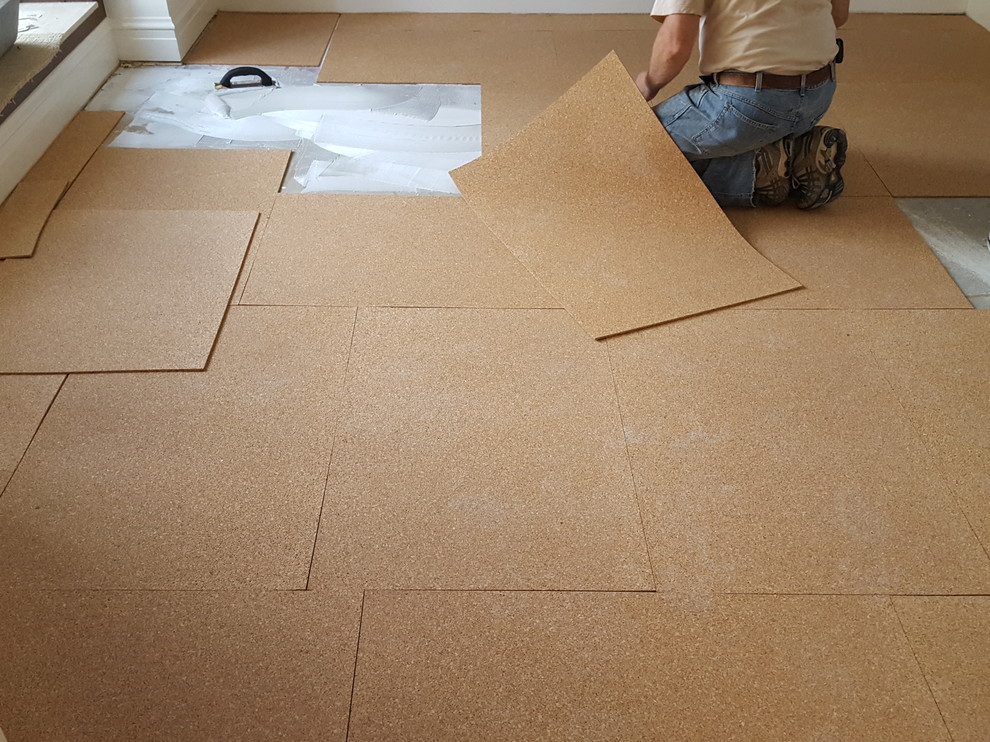 5 and 3/4 engineered glued down and nailed