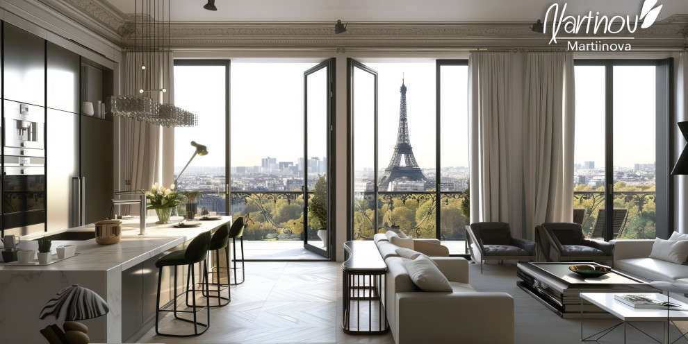 квартира в Париже