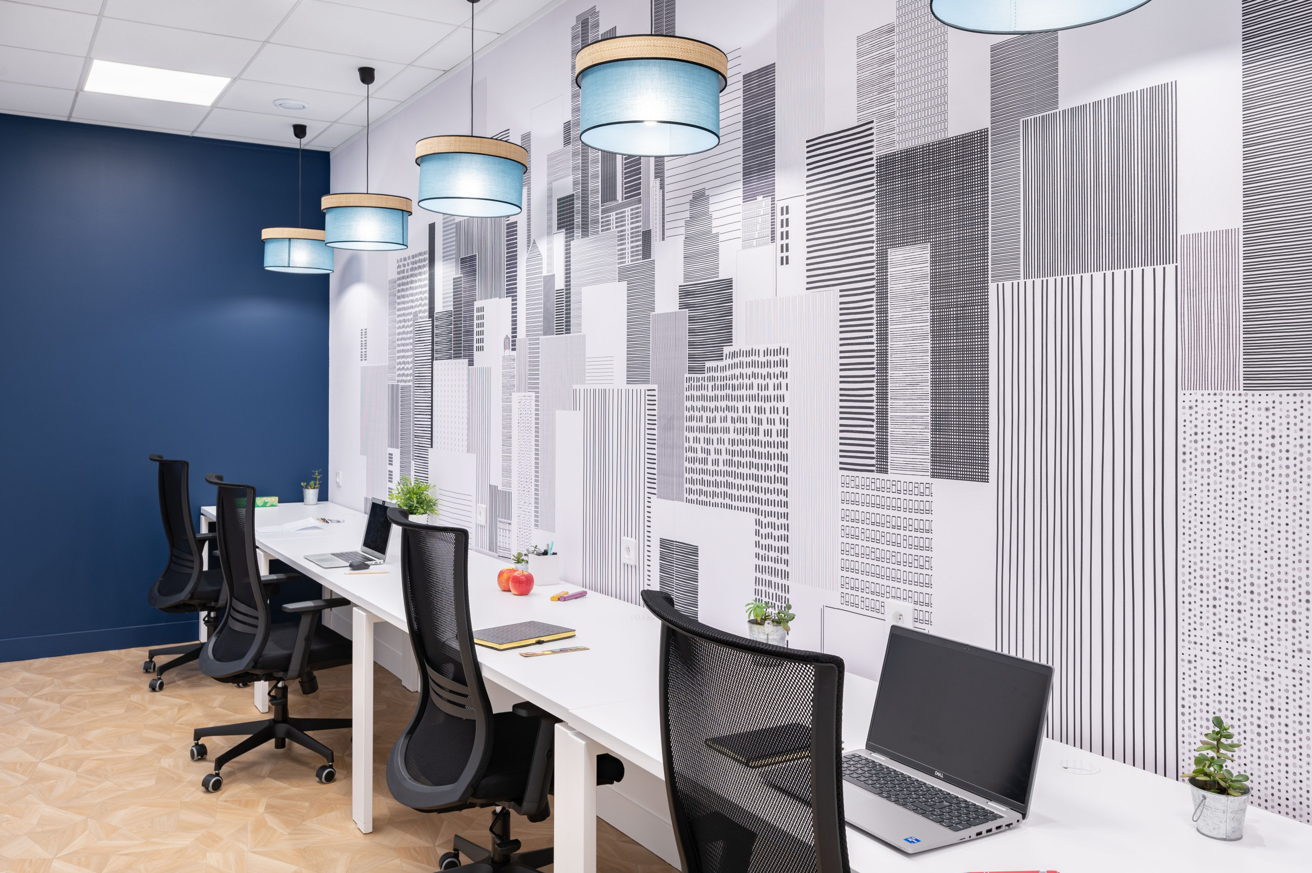 Plateau de bureau de 350 m² dans le Sentier