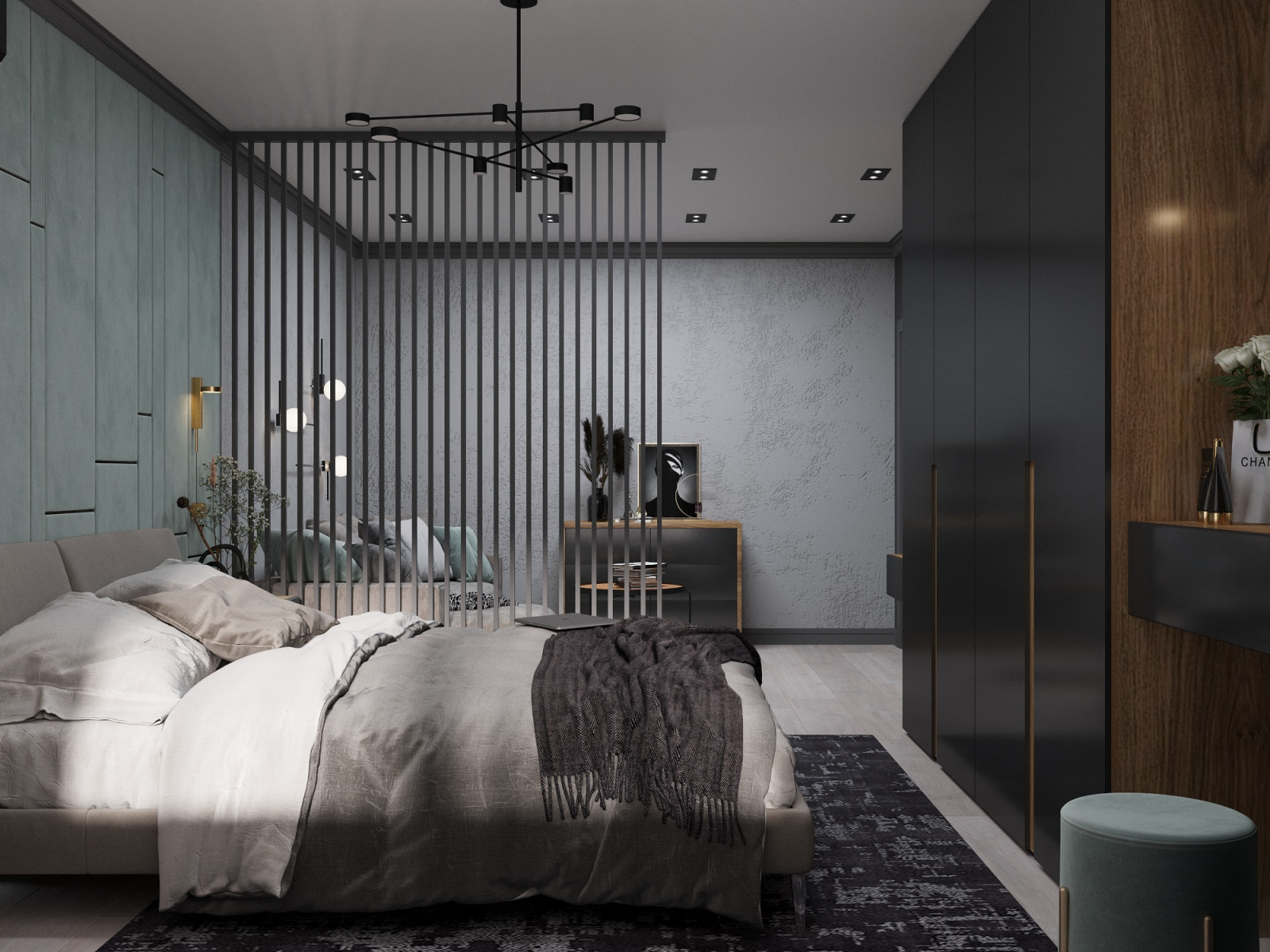 Спальня с местом отдыха