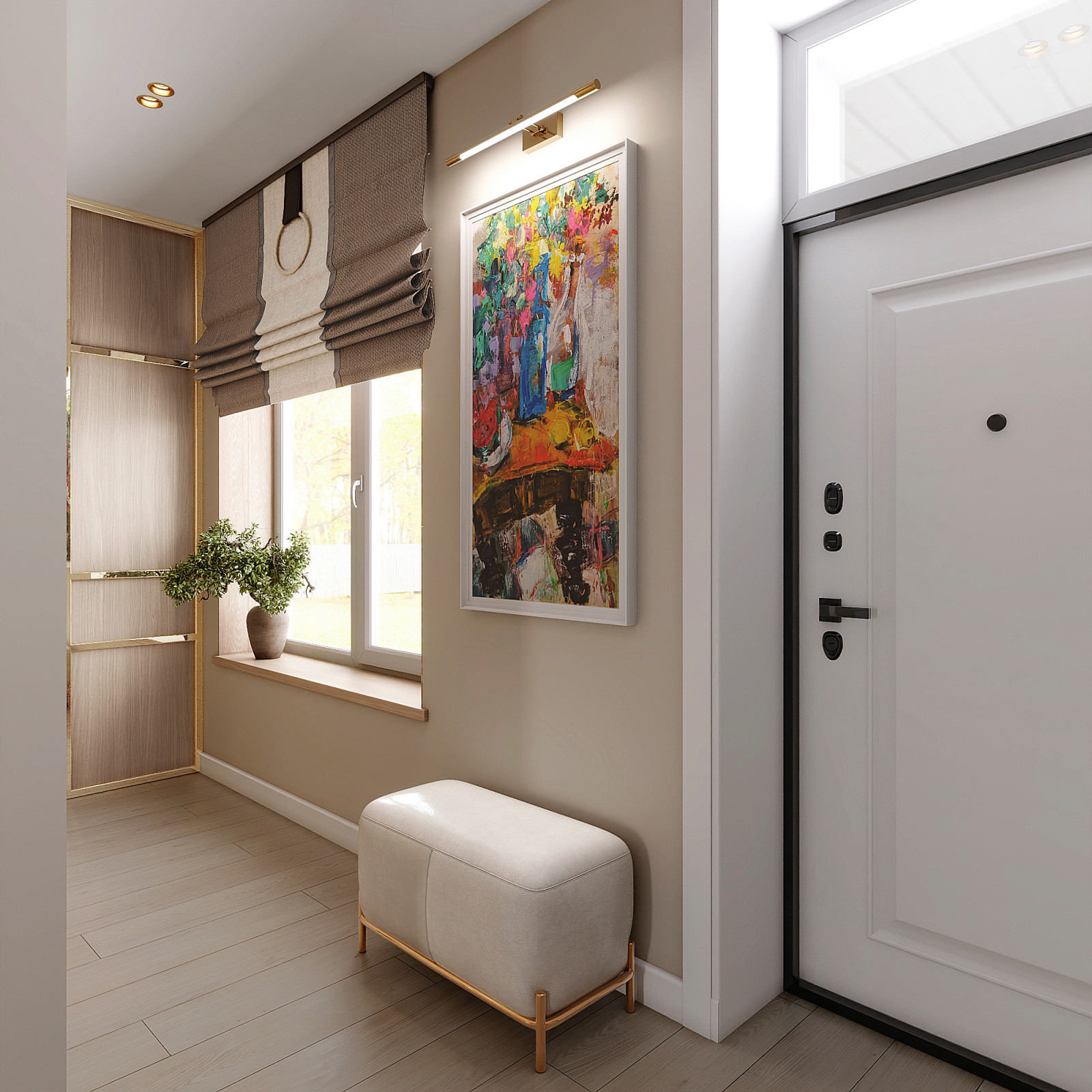 Проект в коттеджном посёлке Каменки