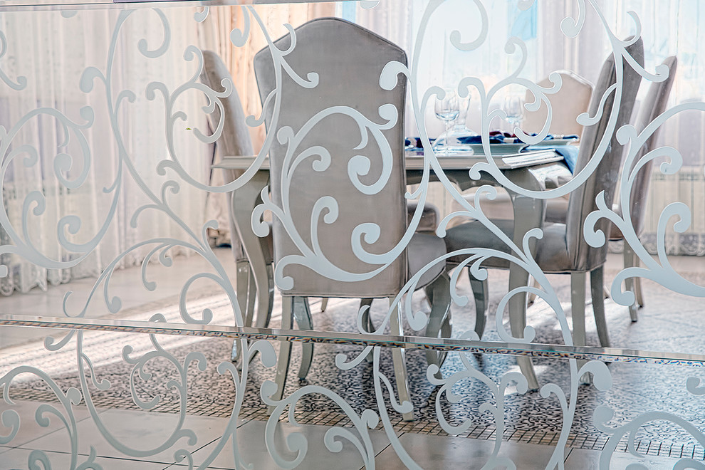 Интерьер коттеджа в стиле Фьюжн в Подмосковье