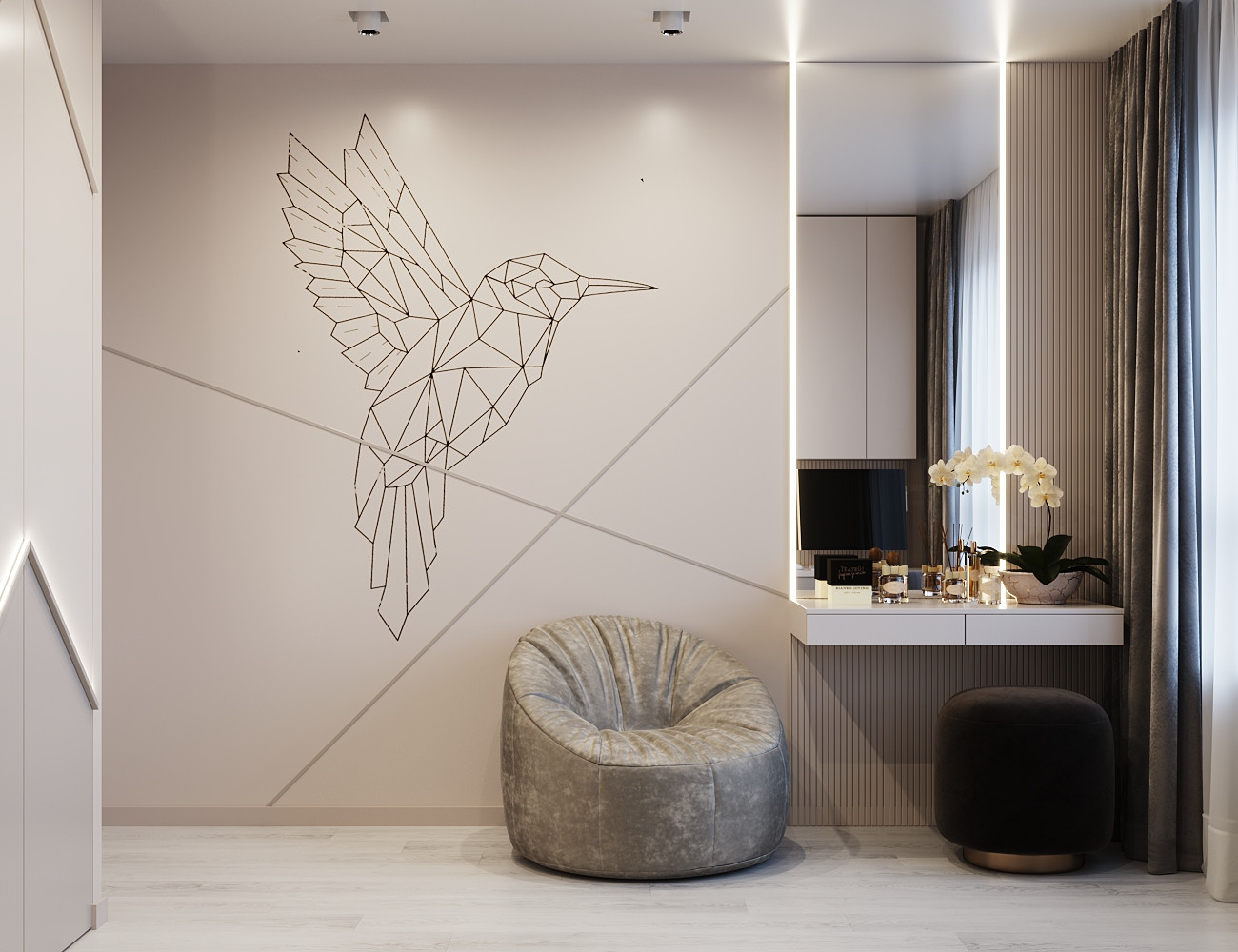 Комната для девочки подростка