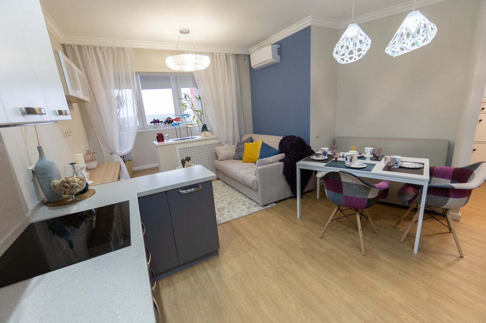 Ремонт 2-х комнатной квартиры площадью 69,5м2 в пос. Киевский