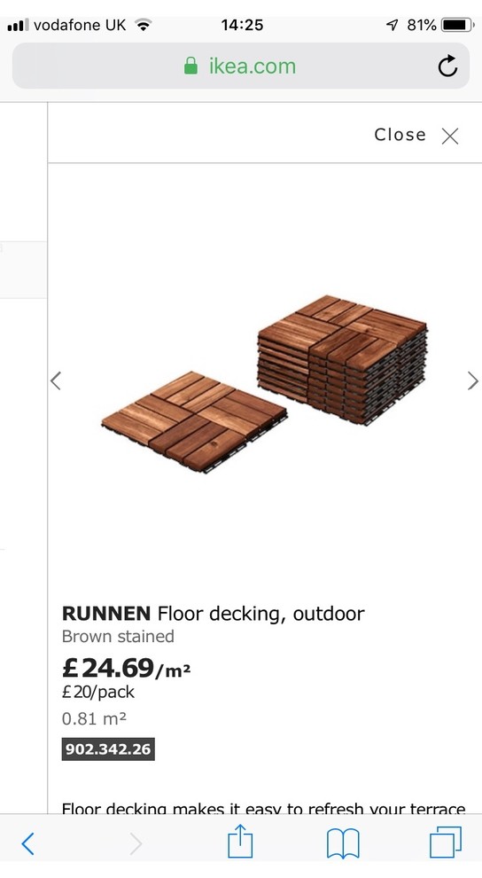 Ikea outdoor decking, is it any good? | Houzz UK
