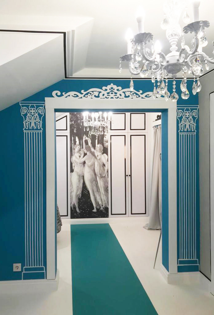 Комната для девушки для ТВ программы "Фазенда"