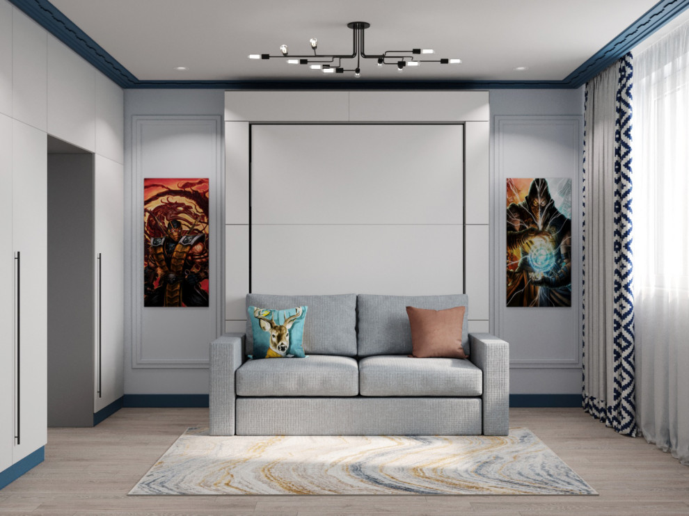 Спальня мальчика по ул.Никулинская г.Москва