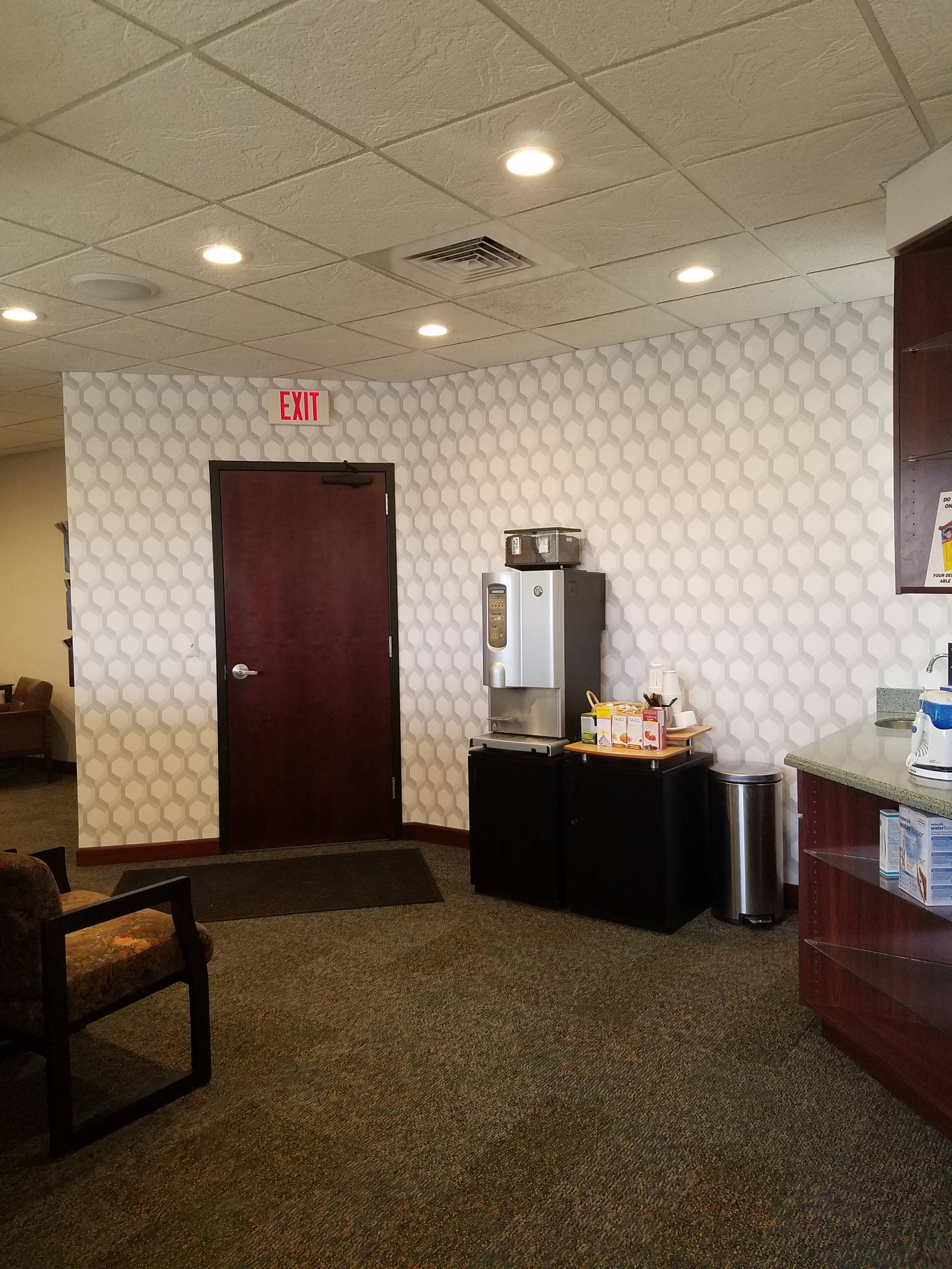 Wallpaper Install: Dental Office