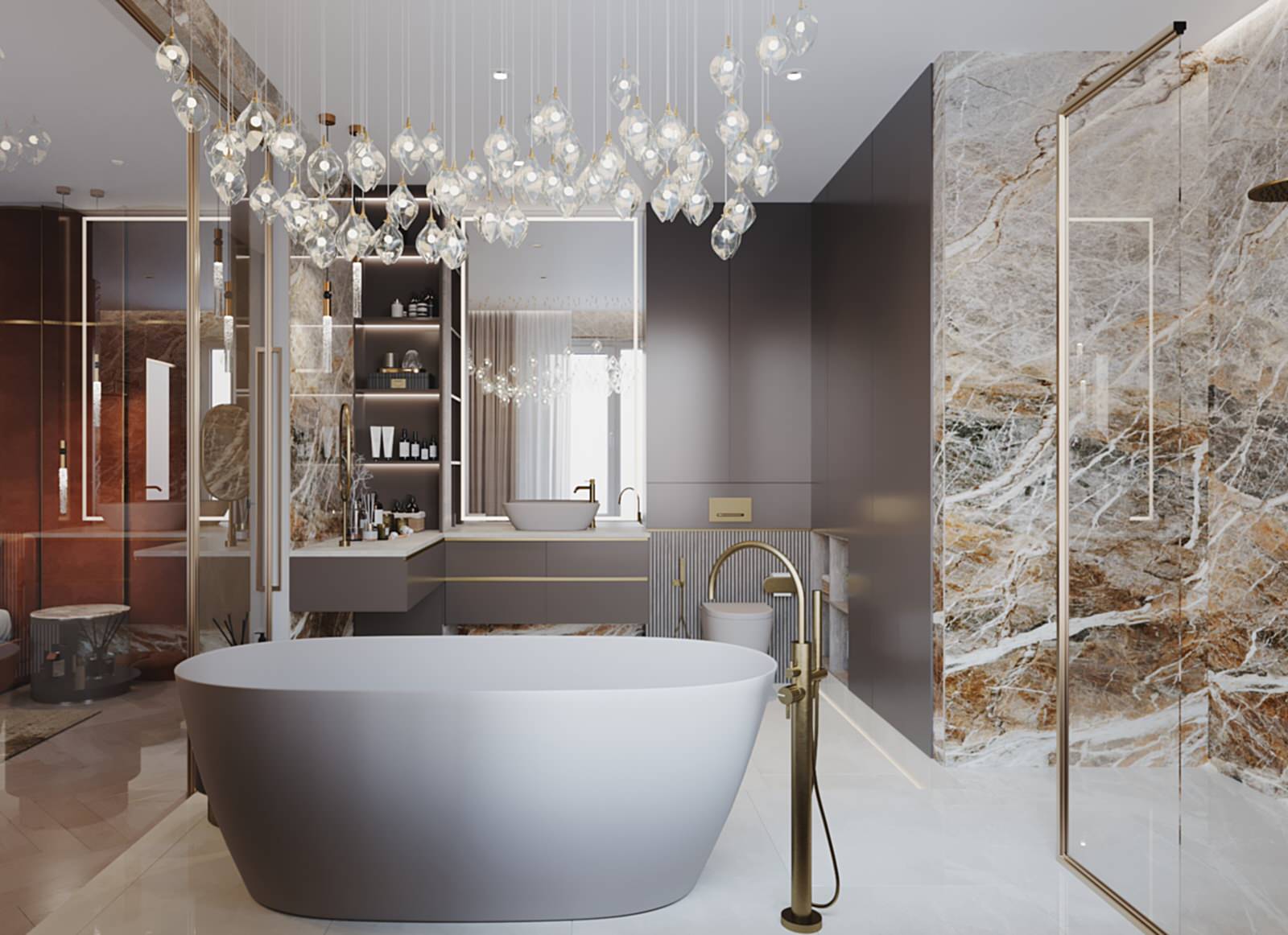 Дизайн проект апартаментов Аура