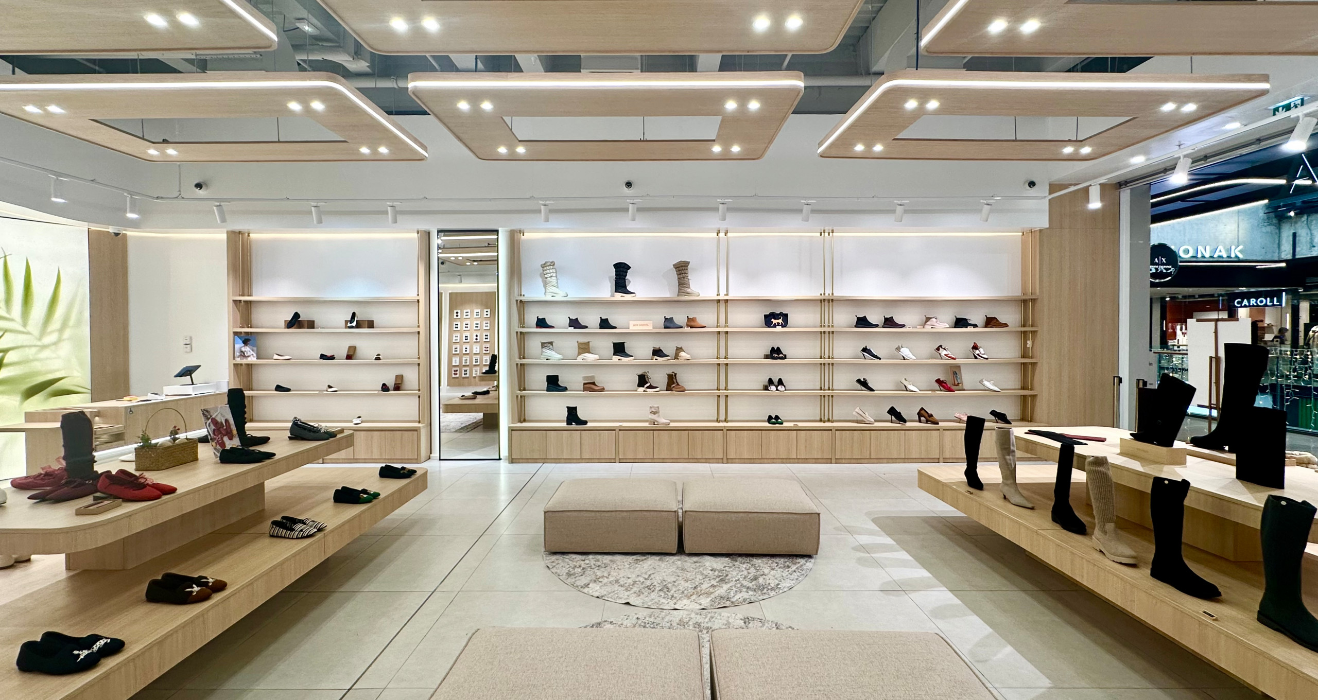 Aménagement d'une boutique