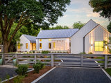 Farmhouse Exterior by DEMESNE