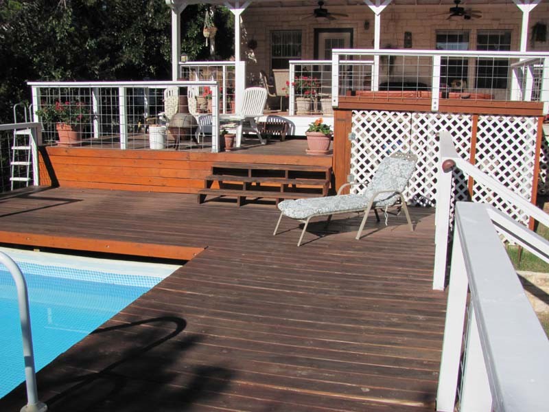 Deck - transitional deck idea in Austin