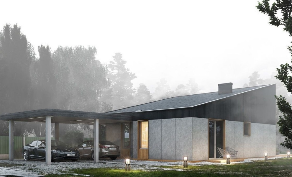 Tilted House