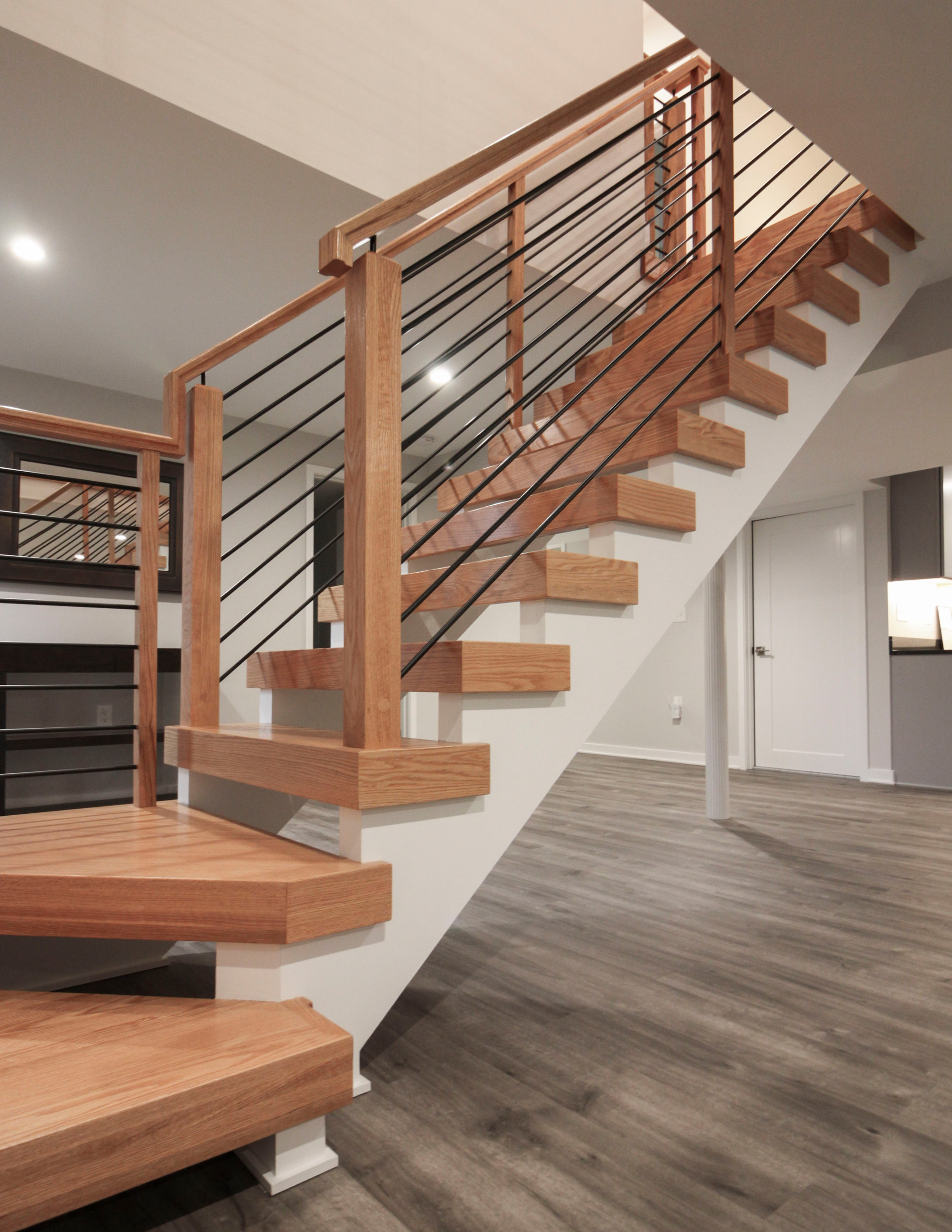 99_Modern & Open L-Shape-Winder Stair, Arlington VA 22207
