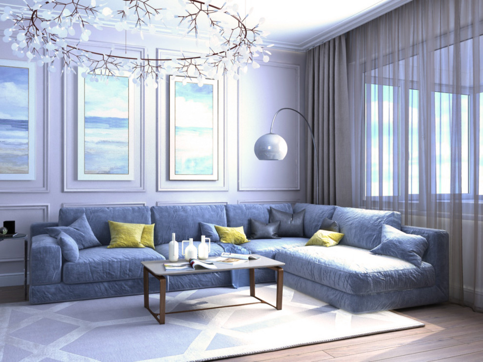 Квартира в стиле неоклассика