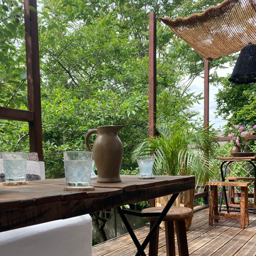 Rénovation d'une terrasse Wabi-Sabi
