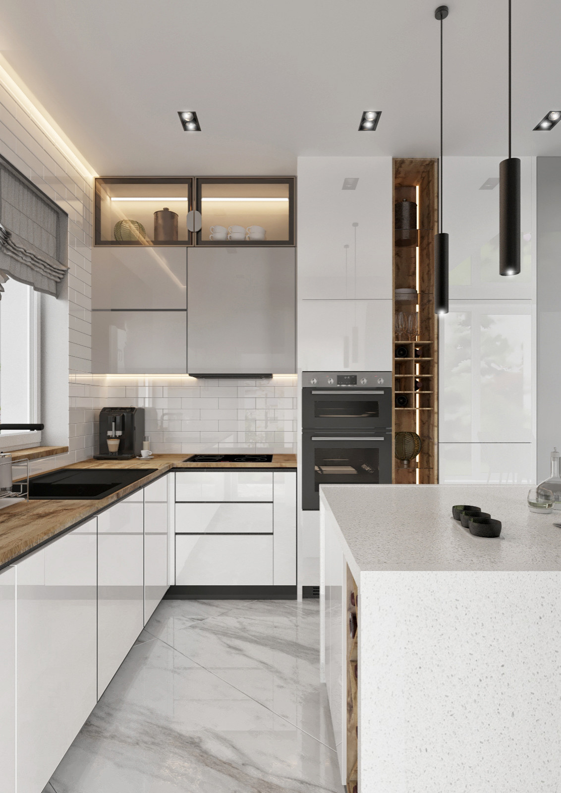 Проект двухэтажного частного дома 150 кв.м.