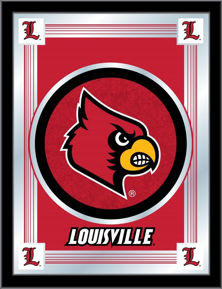 Louisville Logo Mirror Contemporary Wall Accents by GwG Outlet