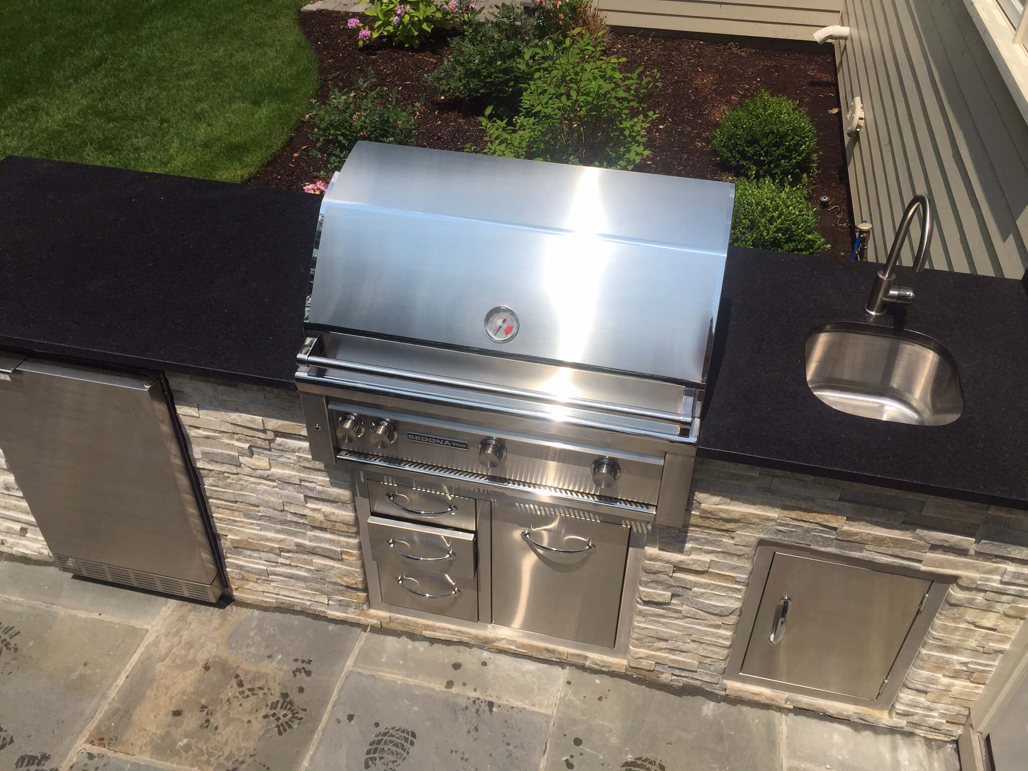 Manny and Sairah's Outdoor kitchen